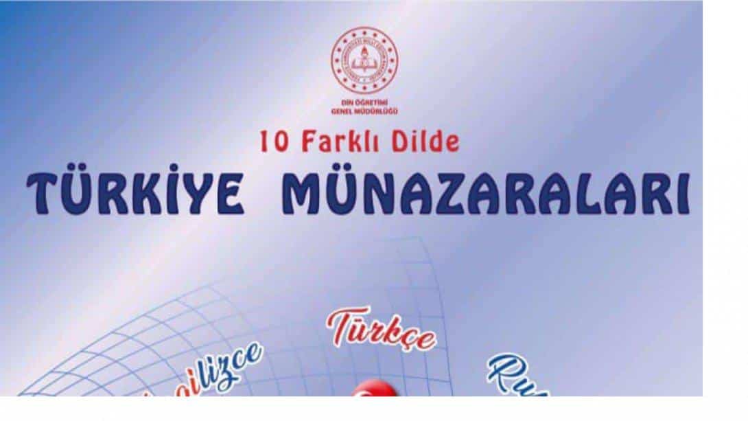 Din Öğretimi Genel Müdürlüğü 4. Türkiye Münazaraları Başladı