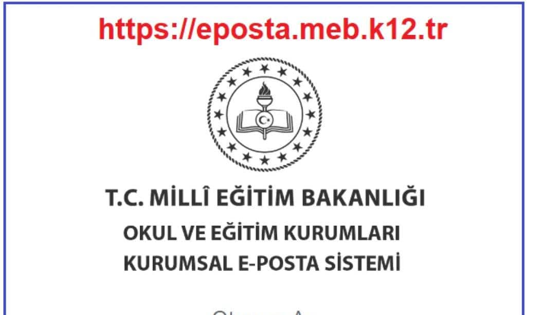 MEB Yeni e-Posta Hesabı Kurulumu 